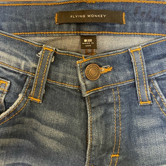 Flying monkey low rise skinny blue jeans - Picture 6 of 7